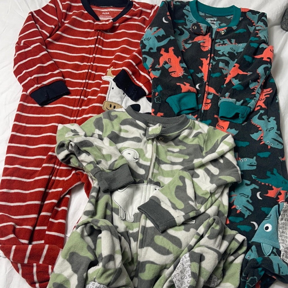 Toddler carters fleece pajamas